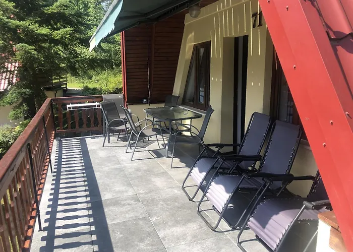 Ferienhaus Dom Nad Jeziorem Radunskim